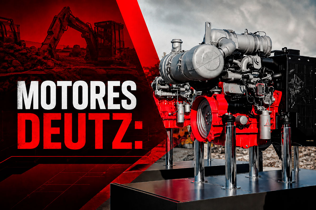 Motores DEUTZ: em quais aplicações eles se destacam e o que avaliar antes da escolha